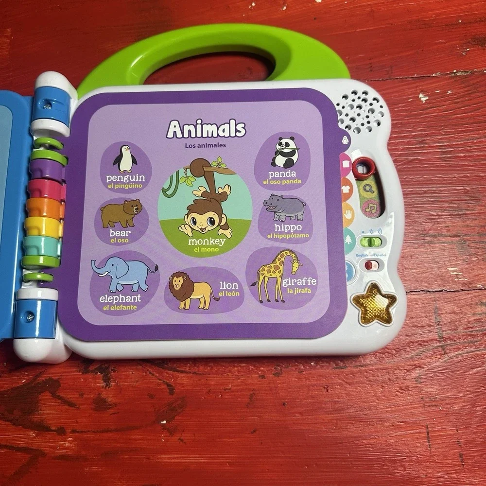 LeapFrog Learning‎ Friends 100 Words Book Leap Frog Interactive Tested WORKS!